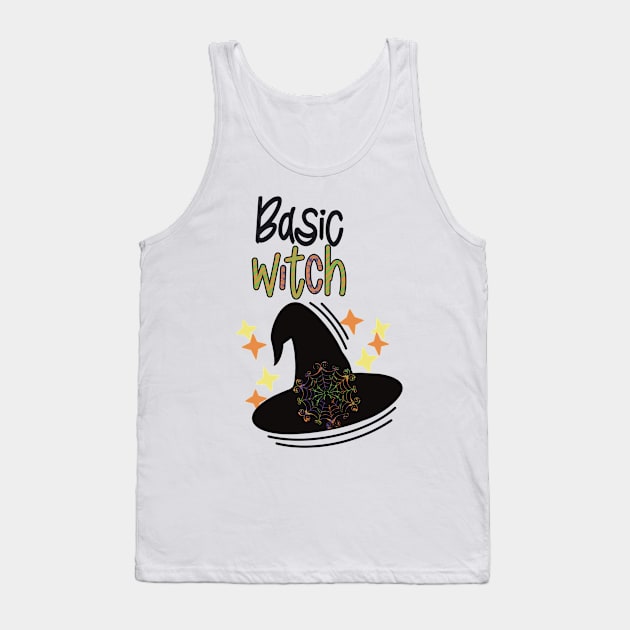 Basic witch Tank Top by LHaynes2020